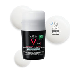 Vichy Homme 72 Hour Deodorant Anti Perspirant Soothing Effect for men 50ml