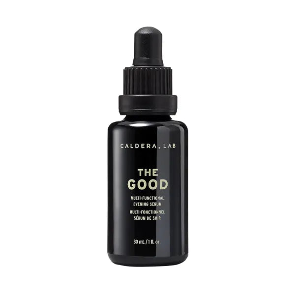 Caldera + Lab The Good | Men's Organic Moisturizing Face Serum for Dry, Sensitive, & Normal Skin – Vegan, Natural & Antioxidant Packed Skincare Facial Oil - 30ml