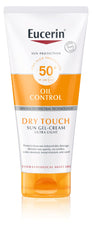 Eucerin Sun Body Oil Control Gel-Cream SPF 50+ 200ml, Ultra-Light Dry Touch Gel Sun Cream for Oily Skin, Fast-Drying Sunscreen with Oil Control Technology, Water-Resistant