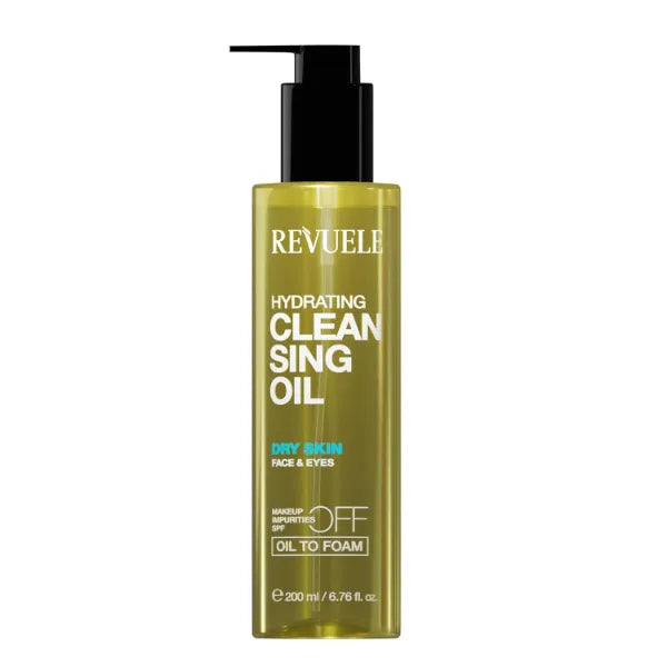 Revuele Cleansing Oils – Gentle & Hydrating Face Cleansing, 200 ml (HYDRATING)