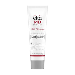 EltaMD UV Sheer Face Sunscreen, SPF 50+ No White Cast Sunscreen for Face and Body, Zinc Oxide Sunscreen Formula
