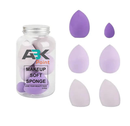 ABK POINT Beauty Blender Makeup Sponge Set - 5 Pieces
