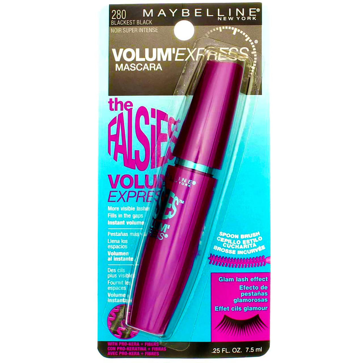 MAYBELLINE Myb Masc Falsie 28oblckst Size .25