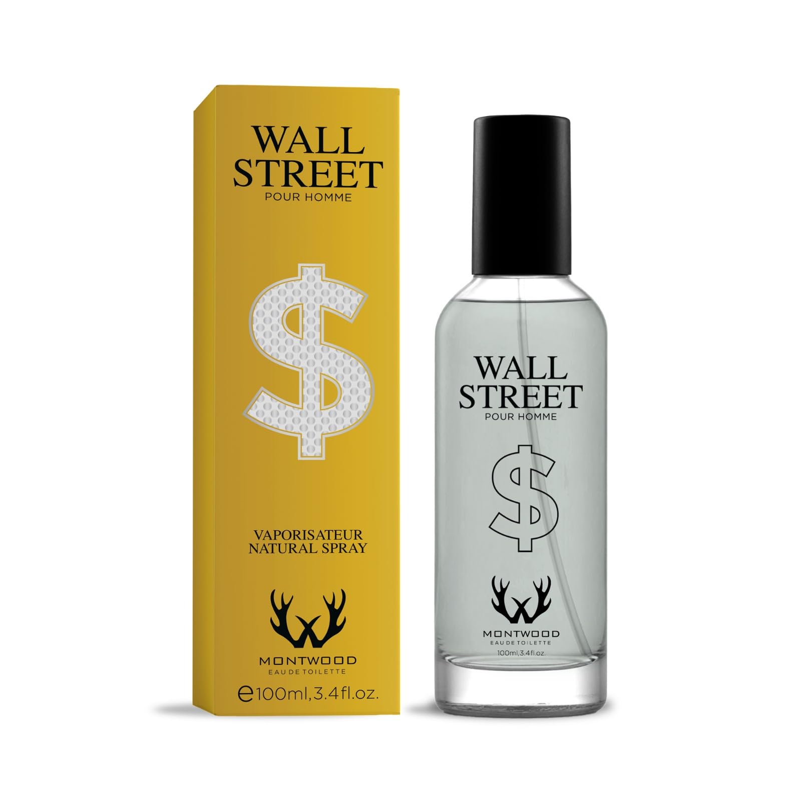 Montwood Wall Street Pour Homme: Eau de Toilette Pour Homme | Perfume for Men 100ml