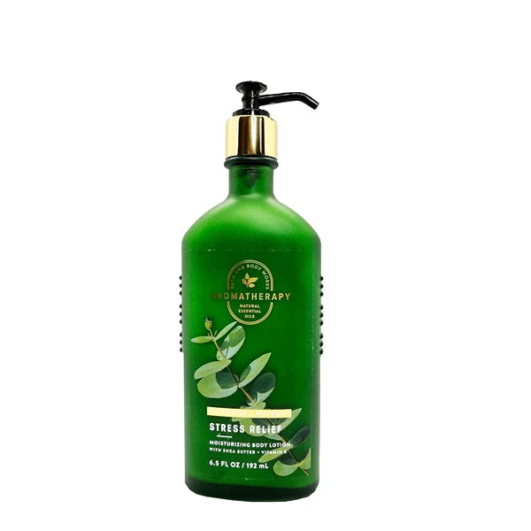 Bath & Body Works Aromatherapy Stress Relief - Eucalyptus-Spearmint Unisex Body Lotion 6.5 oz