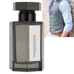 Long Lasting Male Woody Fragrance, Men's Spray Perfume Light Fragrance Spray Glass Bottle Perfume for Male 50ml