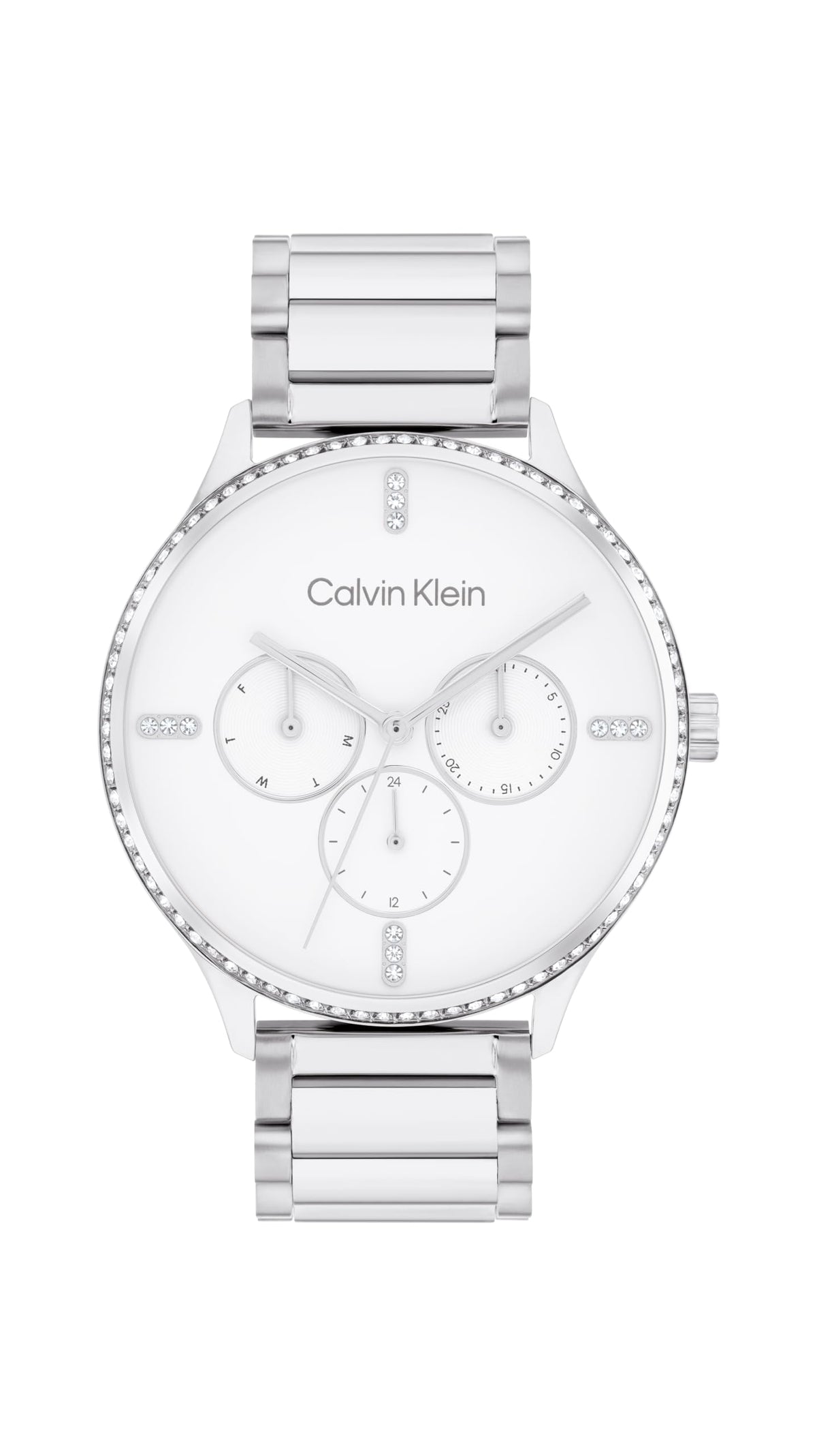 Calvin Klein CK DRESS Women's Watch, Analog - Silver