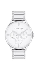 Calvin Klein CK DRESS Women's Watch, Analog - Silver