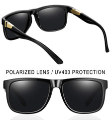 Joopin Sunglasses for Men Women, Fashion Polarized Sun Glasses Retro Square Shades UV Protection Driving