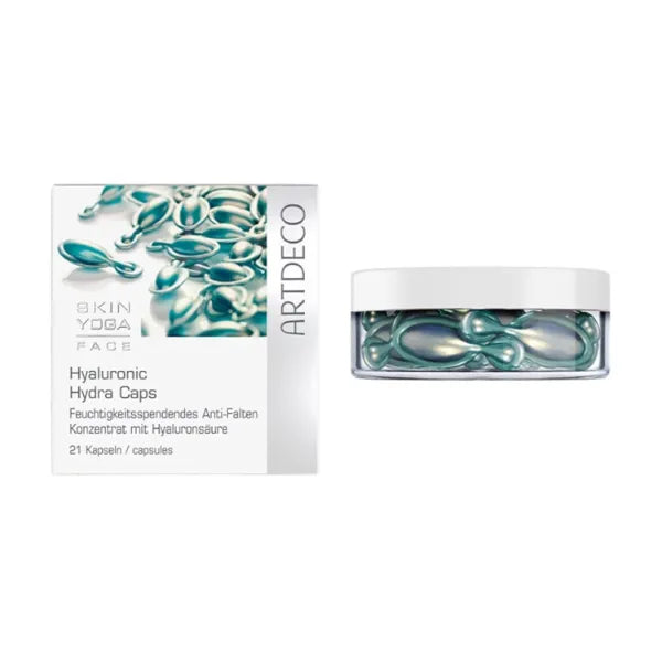 ARTDECO Hyaluronic Hydra Caps – Moisturizing Anti-Wrinkle Capsules with Hyaluronic Acid for Deep Hydration & Plumping Effect