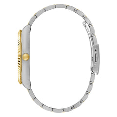 Guess US Men's Two-Tone and Green Analog Watch