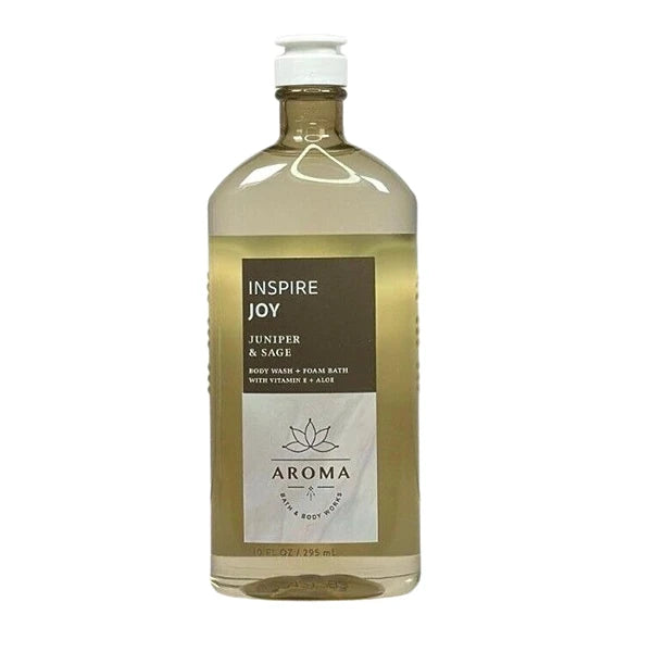 Bath & Body Works Vitamin E and Aloe Shower Gel 10oz Each (Juniper Sage)
