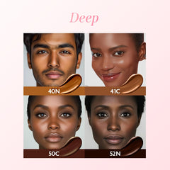 milktouch Cushion Foundation, 24H Flawless Skin, Radiant Shine, No Oxidation, Long-Lasting, Non-Creasing, 60% Hydrating Skincare Infused Korean Foundation, Valentines Gifts (40N Cappuccino)