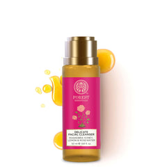 Forest Essentials Travel Size Delicate Facial Cleanser Mashobra Honey, Lemon & Rosewater 50ml (Face Wash)