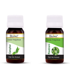 Devinez Camphor + RaatRani Cooler Perfume, 60ml Each