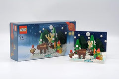 LEGO 40484 Santa's Front Yard 2021 Limited Edition Exclusive Christmas Set 317 Pieces Age 9+