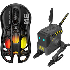 GravaStar Mercury M2 Wireless Gaming Mouse with GravaStar Alpha65 Robot Fast GaN Charger Block
