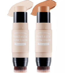 NALACAL Contour Highlighter Stick with Brush -Bronzer Pen, Waterproof, Longwear Makeup
