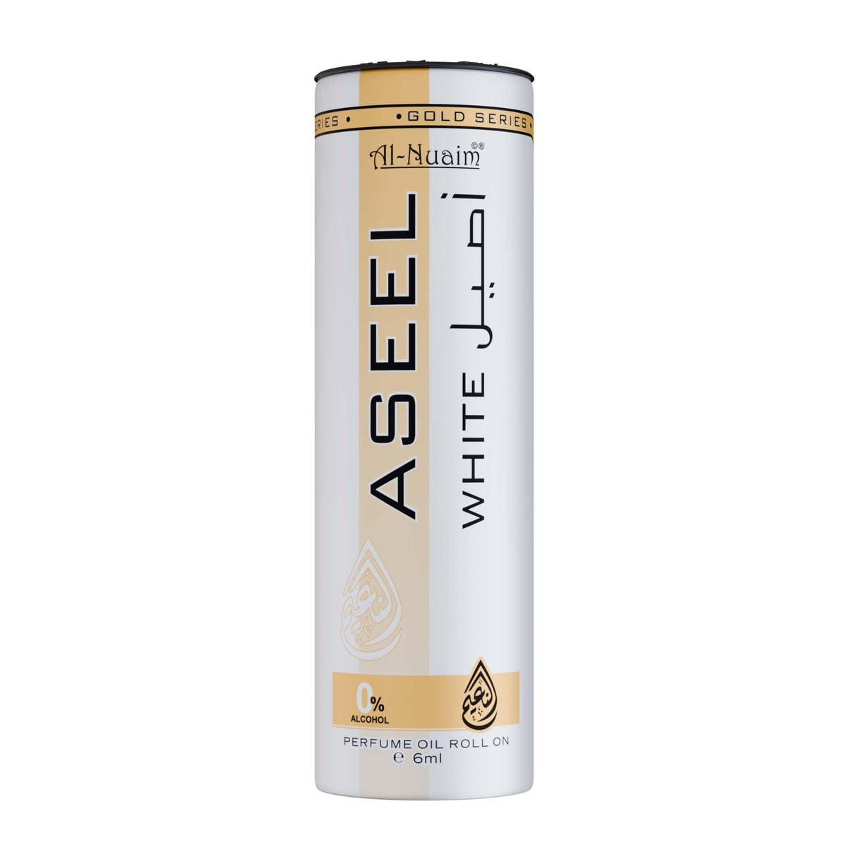 Barrel Series Aseel White Attar Roll On for Men & Women - 6ml | Alcohol Free Fragrance
