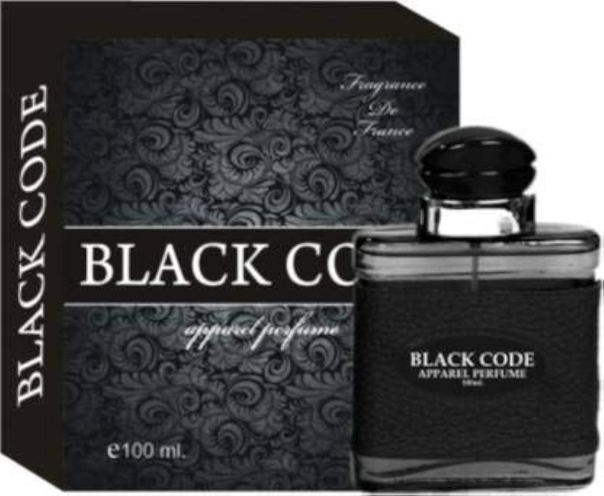St.Louis Black Code Eau De Parfum Gel Apparel Liquid Perfume For Mens- 100 ml