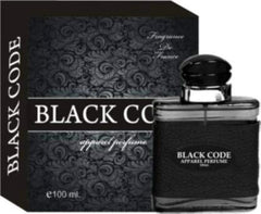 St.Louis Black Code Eau De Parfum Gel Apparel Liquid Perfume For Mens- 100 ml