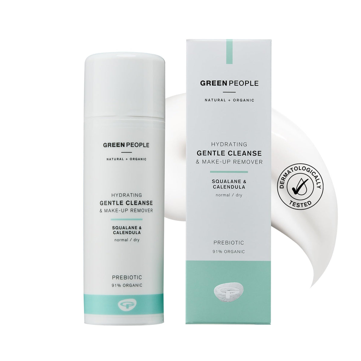 Green People Gentle Cleanse & Make Up Remover, Natural & Organic With Calendula & Squalane (Derived from Olives) - SLS & Alcohol Free - Vegan & Cruelty Free, 150ml