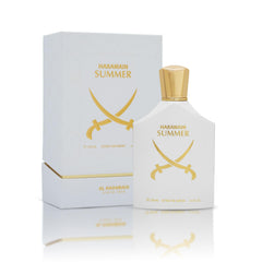 Al Haramain Summer Extrait de Parfum 100ml – Long Lasting Arabic Fragrances Luxury Fresh Unisex Perfume with Bergamot, Mandarin, Lemon, Green Tea, Musk & Sandalwood Notes