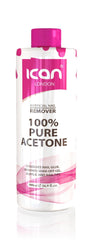 Ican London 100% Pure Acetone Nail Polish Remover UV GEL Soak Off - 500ML