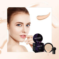CC Cream Mushroom Head,Mushroom Head Air Cushion CC Cream - Long Lasting Moisturizing Brightening Foundation Concealer