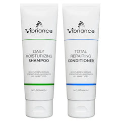Vibriance Shampoo and Conditioner Set - Strengthening Wash Infused with Biotin for Dry, Damaged, Aging Hair - Deeply Hydrating, Moisturizing