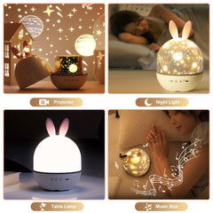 Oxsaytee Star Projector Night Light for Kids, Kids Night Light Projector with Remote AUTO Timer Dimmable for Bedroom Decor Rechargeable Toddler Night Light for Boys Girls Baby Gift
