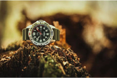 Timex Men's Analogue Watch with a Silicone Strap Expedition North Ridge - Green