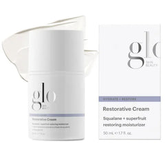 Glo Skin Beauty Restorative Cream – Hydrating Face Moisturizer with Resveratrol & Squalane