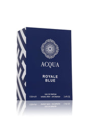 Acqua Royale Blue - Eau de Parfum - By Fragrance World - Perfume For Men, 100ml