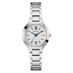 Bulova Ladies' Classic Dress 3-Hand Quartz Stainless Steel Watch - Stainless Steel