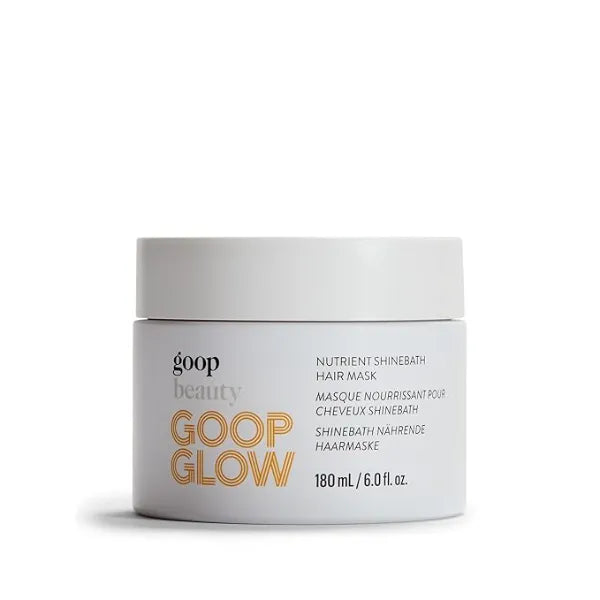 goop Beauty Hair Mask Conditioner for Dry Hair & Frizz Control Amino Acids, Beetroot Extract, Coconut and Avocado Oil Strengthening Treatment to Repair Chemical Damage Sulfate Free 6 fl oz