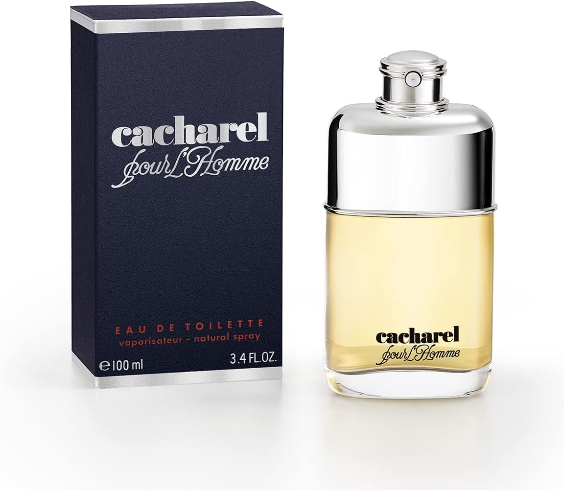 Cacharel pour l'Homme, Parfüm für Herren, Eau de Toilette mit holzigem Duft, 100 ml