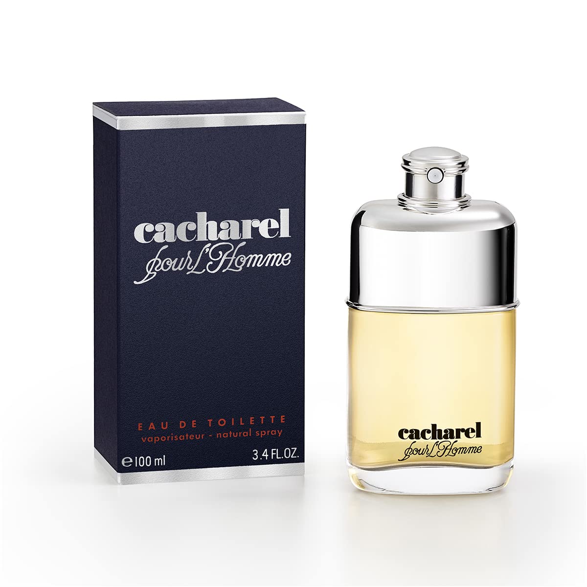 Cacharel pour l'Homme, Parfüm für Herren, Eau de Toilette mit holzigem Duft, 100 ml