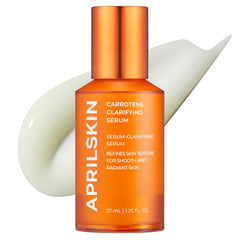 APRILSKIN Carrotene Clarifying Facial Serum | Vegan, Non-comedogenic | Blemish Clear, Dark Spot Corrector | Korea Skincare | Oily Skin, Sensitive Skin, Bumpy Skin | 1.01 fl.oz