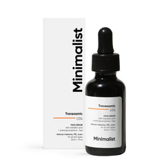 Minimalist 3% Tranexamic Acid Face Serum for PIE, PIH and Acne Scars | Face Serum with HPA to help provide even looking skin tone | 30 ml
