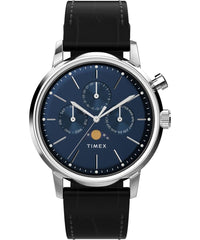 Timex Men's Multi Dial Quartz Watch with Leather Strap TW2W51200