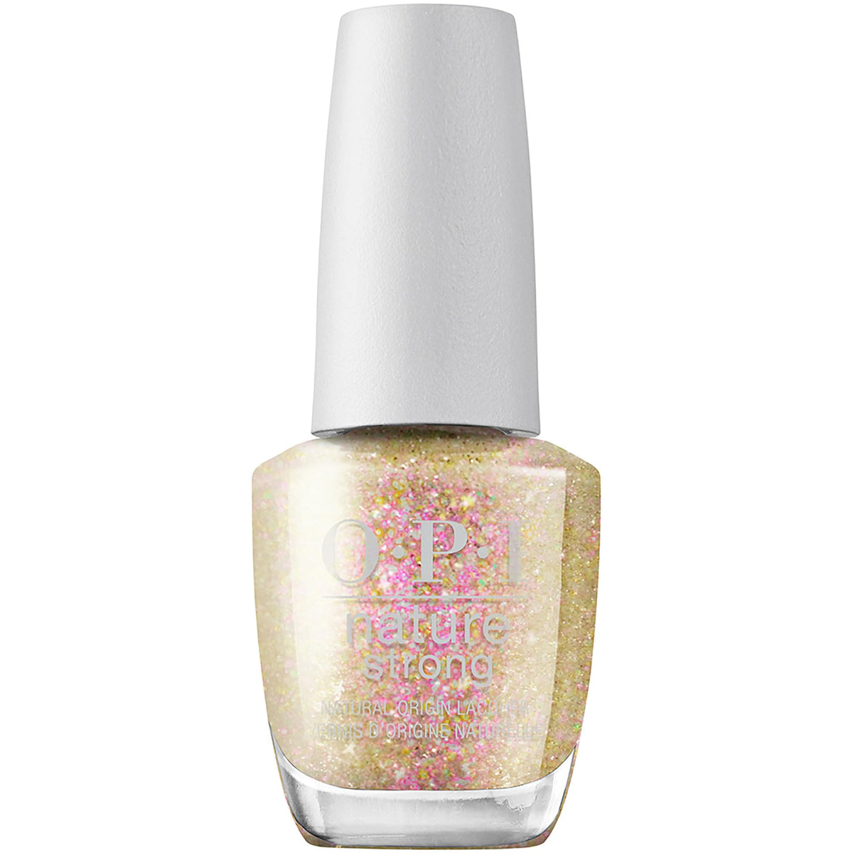 OPI Nature Strong Nail Polish | Mind-full of Glitter | 15 Ml