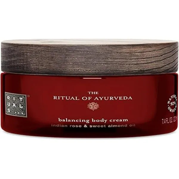 RITUALS The Ritual of Ayurveda Body Cream - Skin Moisturizer with Sunflower Oil, Sweet Almond Oil & Himalaya Honey - 7.4 Fl Oz