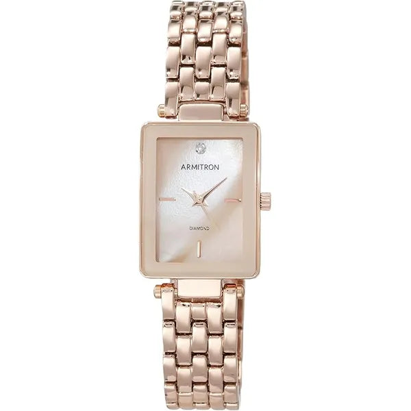 Armitron Women's Genuine Diamond Dial Watch