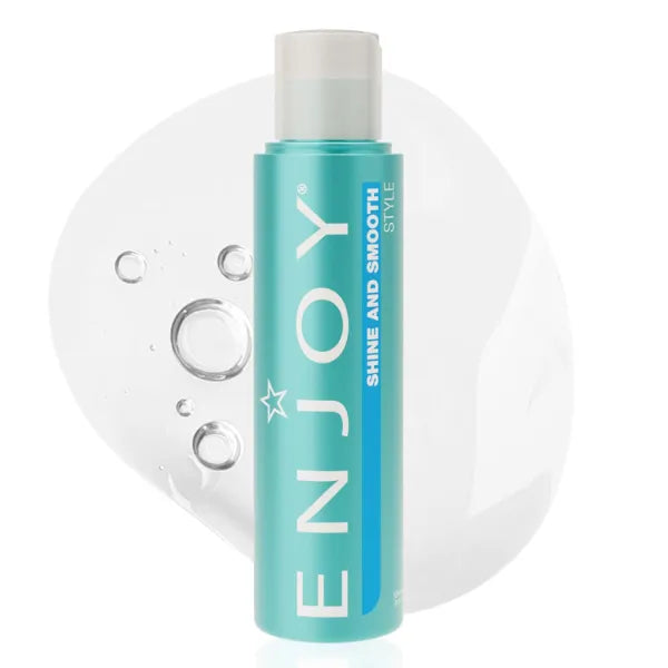 Enjoy Shine & Smooth, Frizz Control and Moisture Locking Formula for Silky, Weightless Hair - 3.4 oz