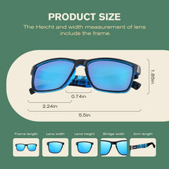 Perkanion Polarized Sunglasses UV400 Protection Classic Designer Fashion Sun Glasses for Men Women