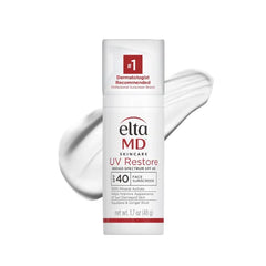 EltaMD UV Restore,Face Sunscreen, SPF 40, Mineral Sunscreen for Sun Damaged Skin Repair, Anti-Aging Zinc Oxide Sunscreen Formula