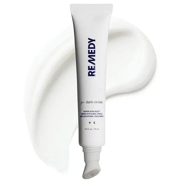 Remedy Science Dark Circles Reducing Advanced Eye Cream Undereye Discoloration Treatment Caffeine, Kojic Acid, Niacinamide, Marine Algae Complex By Dermatologist Dr. Shah, 0.5 fl. Oz