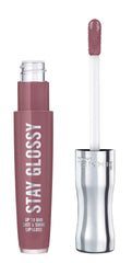 Rimmel Stay Glossy 6H Lip Gloss, Date Night, 0.18 fl oz, 1 Count, Multicolor
