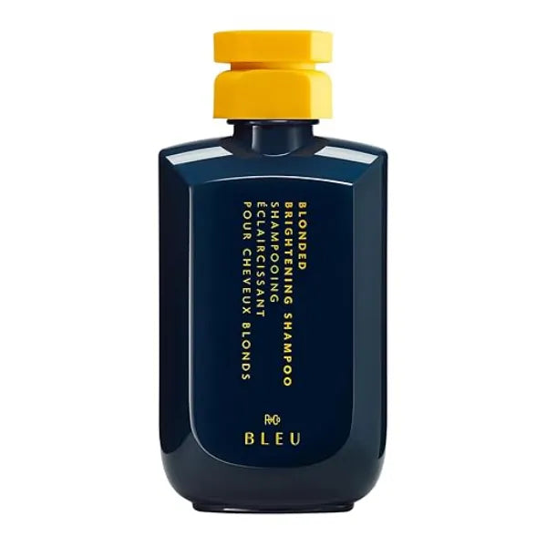 R+Co BLEU Blonded Brightening Shampoo  Neutralizes Yellow Tones, Deposits Pigments Evenly, Moisturizes, Repairs Color Treated Hair, Antioxidant Rich Formula, 8.5 oz